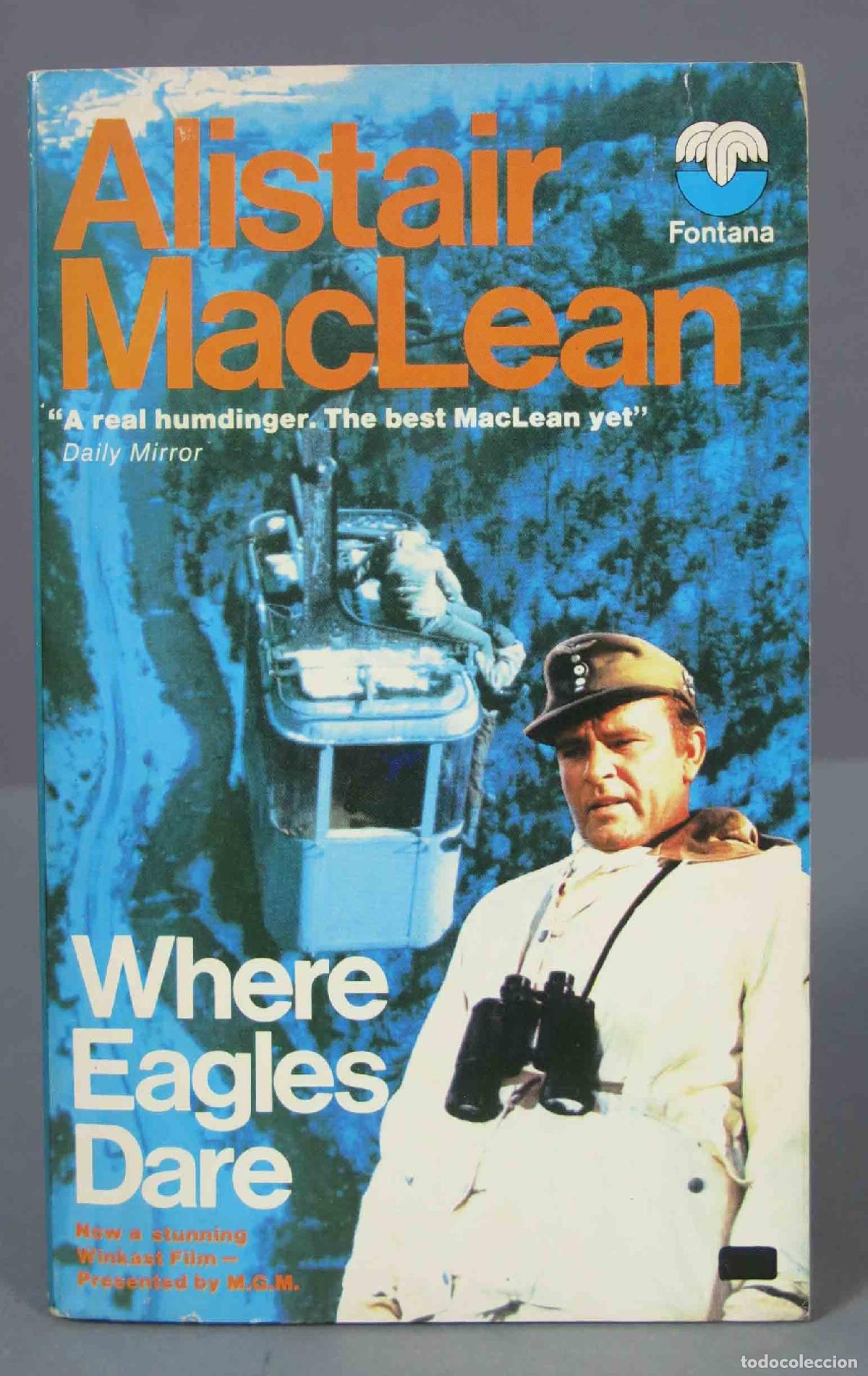 Libros de segunda mano: Where Eagles Dare. Alistair Maclean. 1967 - Foto 1