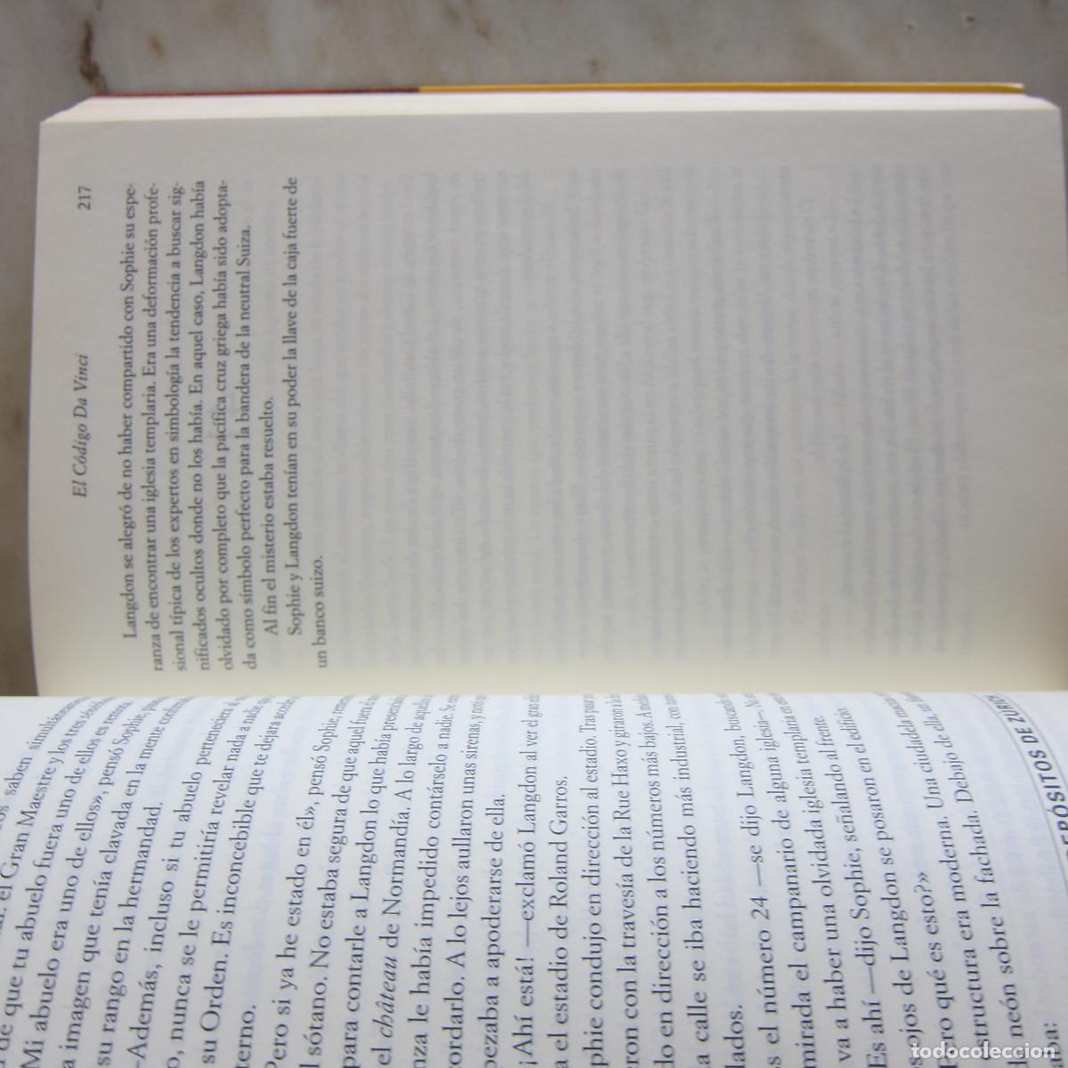 Libros de segunda mano: EL C&Oacute;DIGO DA VINCI - DAN BROWN (UMBRIEL) NOVELA - Foto 3