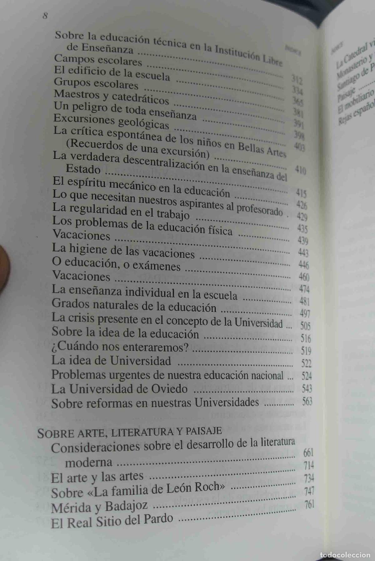 Libros de segunda mano: Obras selectas. Francisco Giner de los R&iacute;os. AUSTRAL - Foto 2
