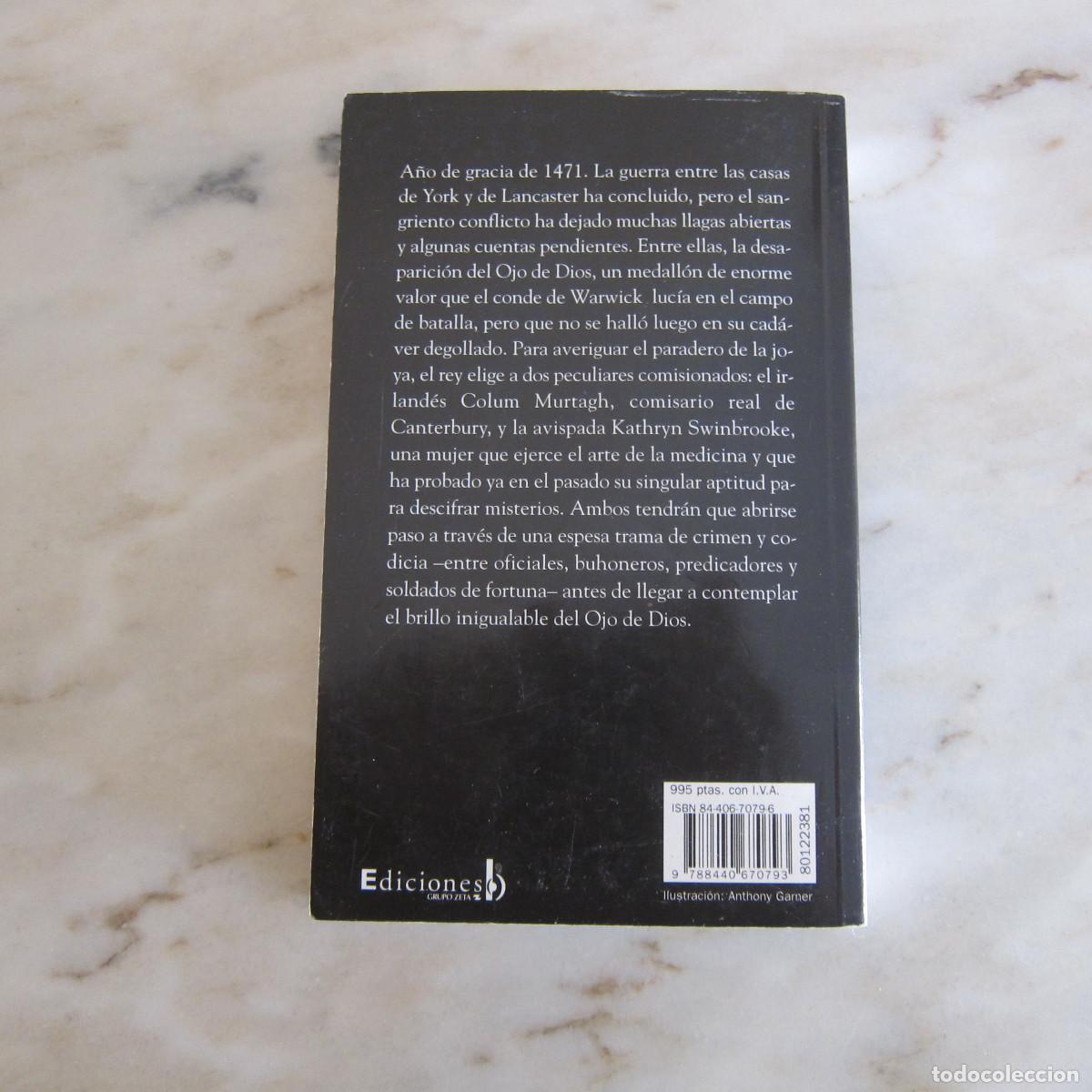 Libros de segunda mano: EL OJO DE DIOS - C. L. GRACE (EDICIONES B) NOVELA - Foto 2