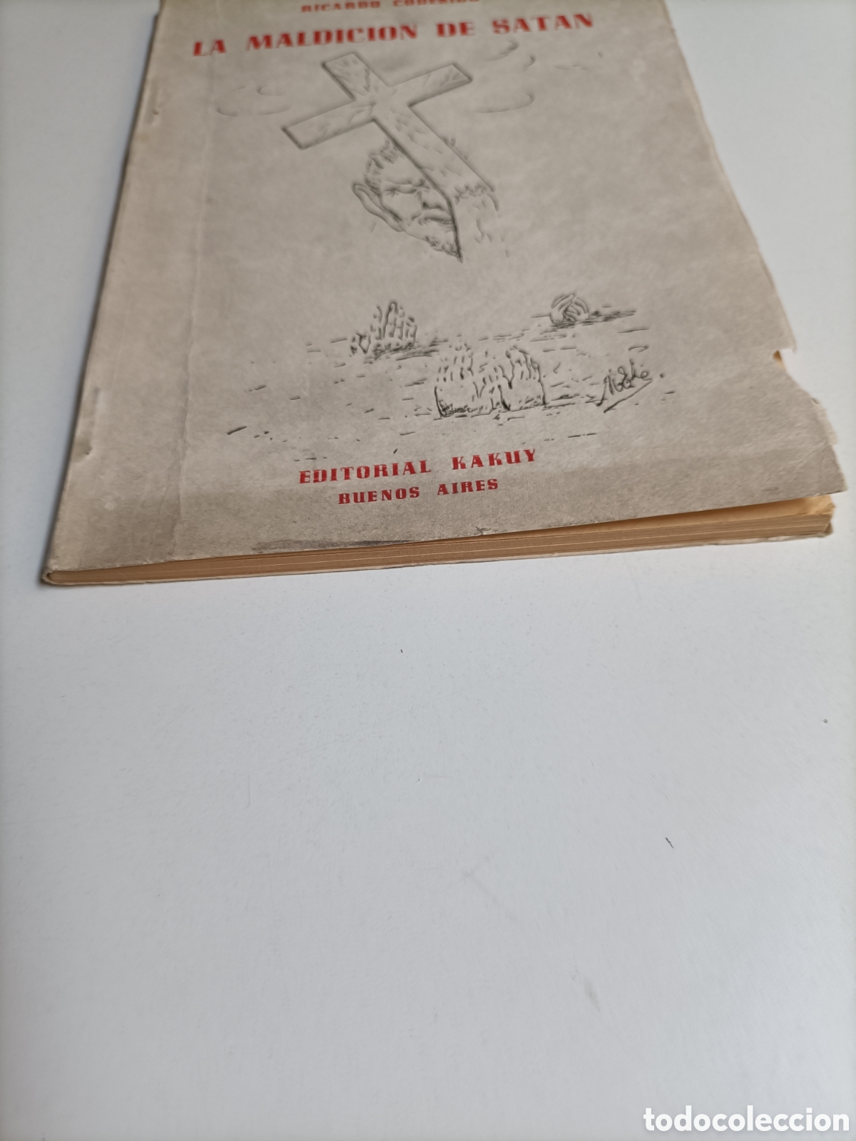 Libros de segunda mano: La maldici&oacute;n de Sat&aacute;n Ricardo Codesido - Foto 2