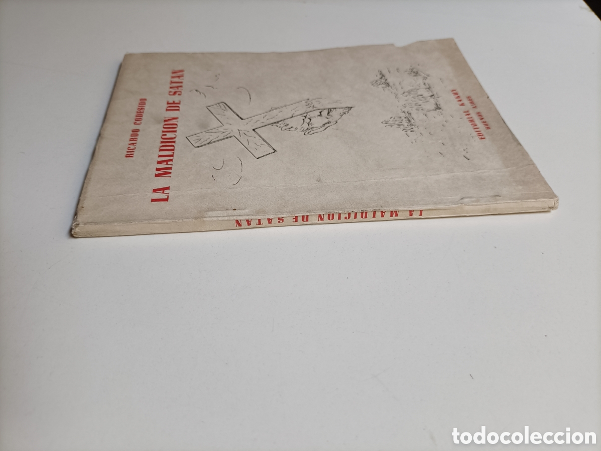Libros de segunda mano: La maldici&oacute;n de Sat&aacute;n Ricardo Codesido - Foto 3