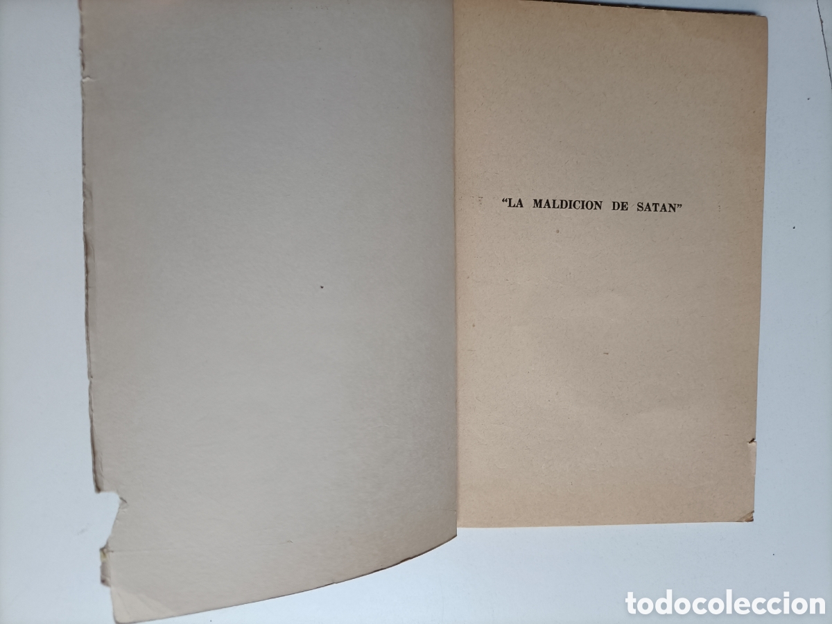 Libros de segunda mano: La maldici&oacute;n de Sat&aacute;n Ricardo Codesido - Foto 5