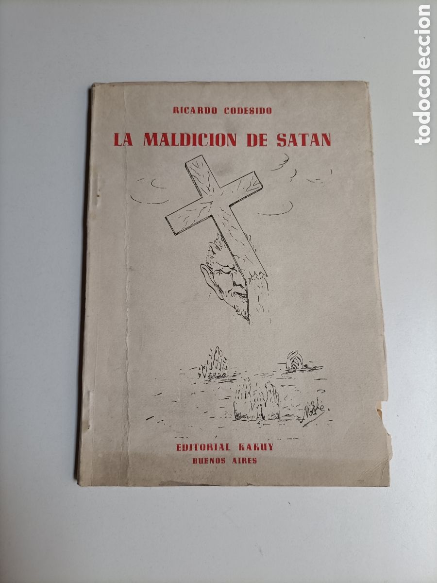 Libros de segunda mano: La maldici&oacute;n de Sat&aacute;n Ricardo Codesido - Foto 1