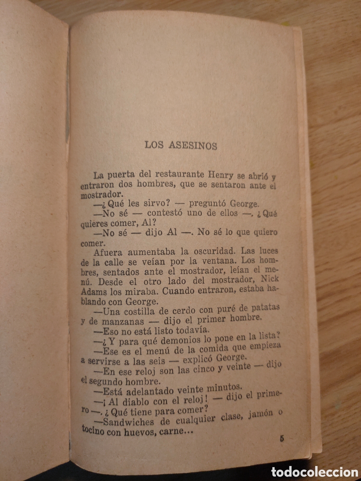 Libros de segunda mano: RELATOS - ERNEST HEMINGWAY - Foto 5