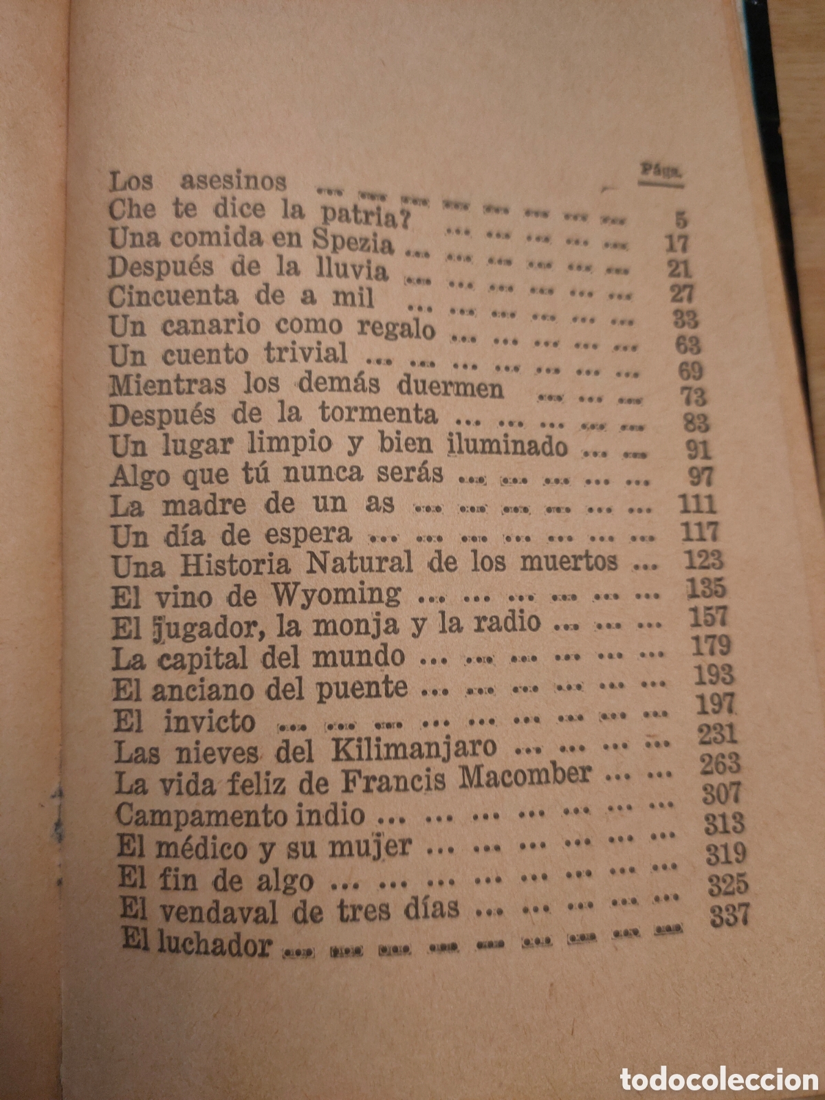 Libros de segunda mano: RELATOS - ERNEST HEMINGWAY - Foto 9