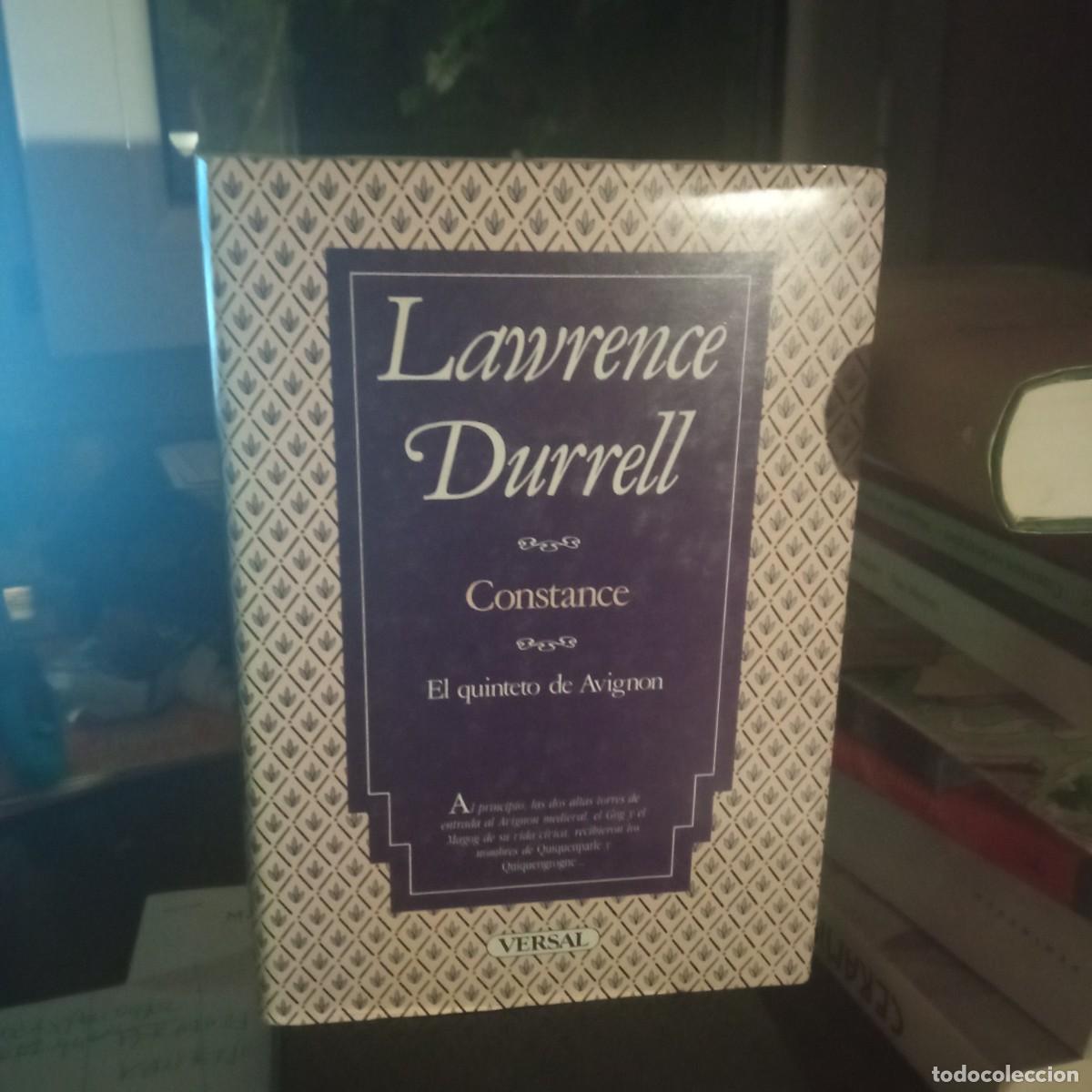 Libros de segunda mano: Lawrence Durrell. Constance. Versal 1985 - Foto 1