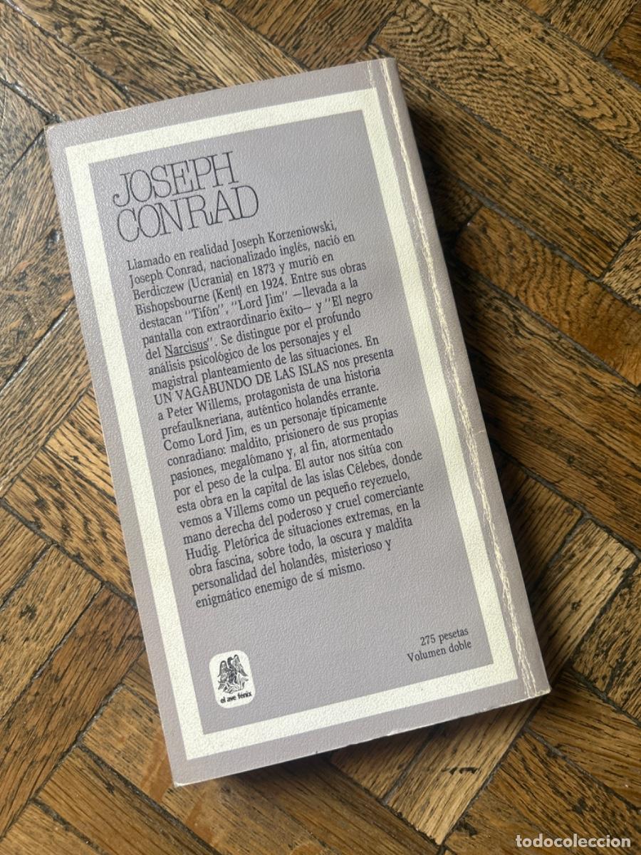 Libros de segunda mano: Un vagabundo de las islas - Joseph Conrad - Foto 4
