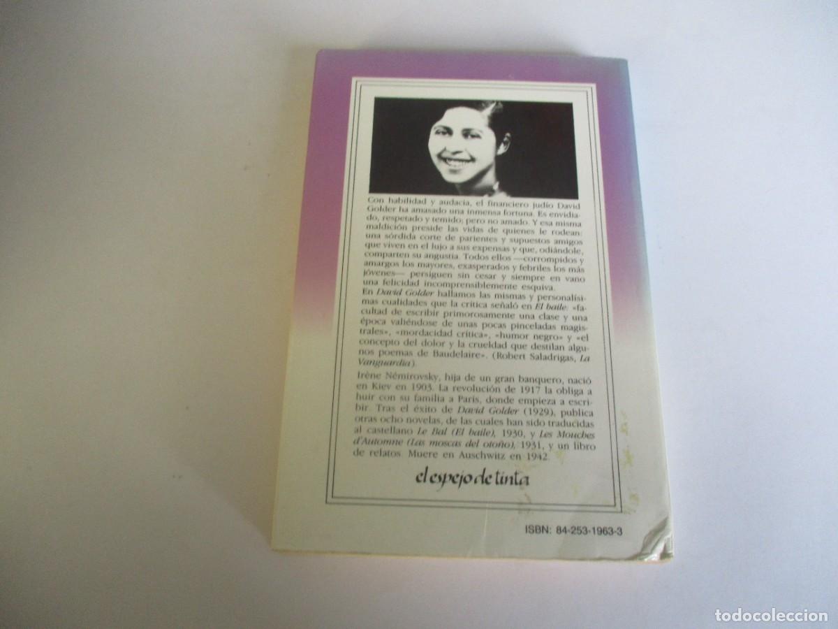 Libros de segunda mano: DAVID GOLDER Ir&eacute;ne N&eacute;mirovsky W22140 - Foto 2
