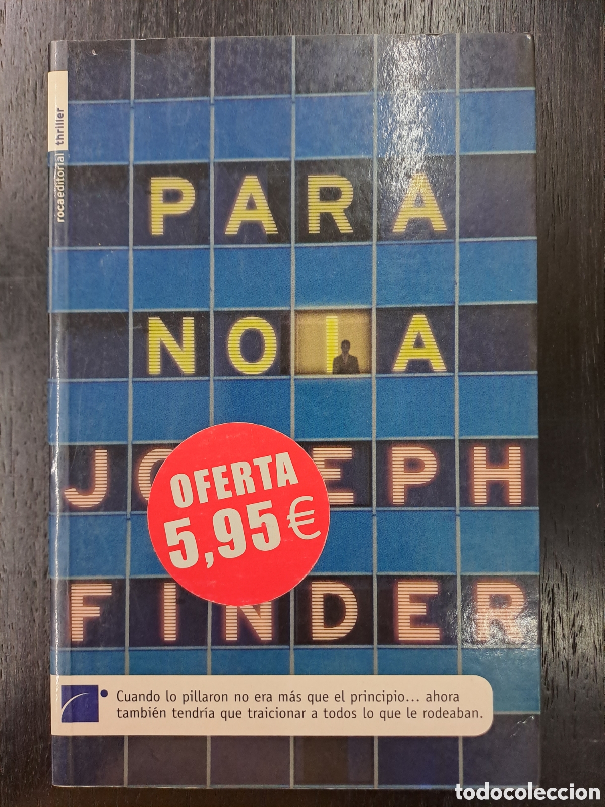 Libros de segunda mano: Paranoia - Joseph Finder - Roca editorial - Foto 1