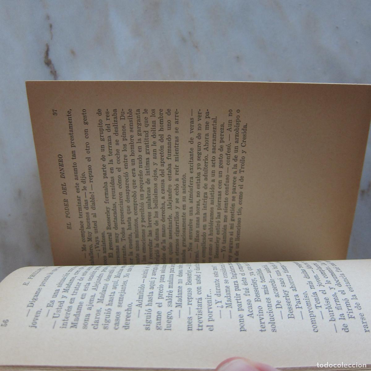 Libros de segunda mano: EL PODER DEL DINERO - E. P. OPPENHEIM (CERVANTES) 1943 NOVELA - Foto 4