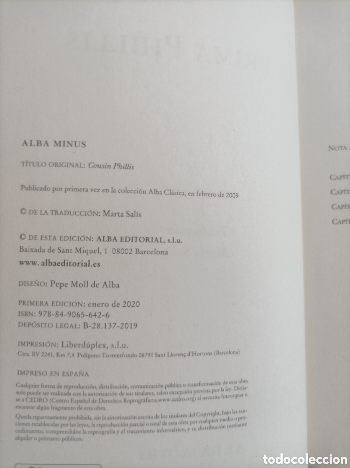 Libros de segunda mano: La prima Phillis / Elisabeth Gaskell. - Foto 4
