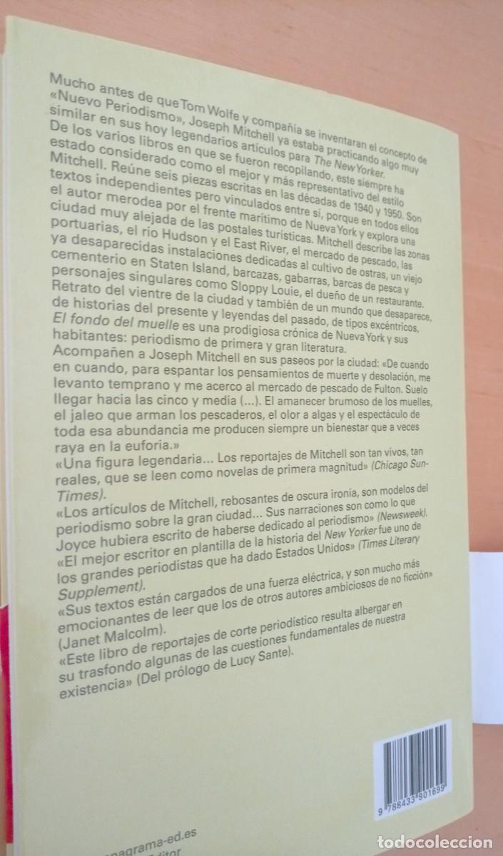 Libros de segunda mano: JOSEPH MITCHELL EL FONDO DEL PUERTO - Foto 3