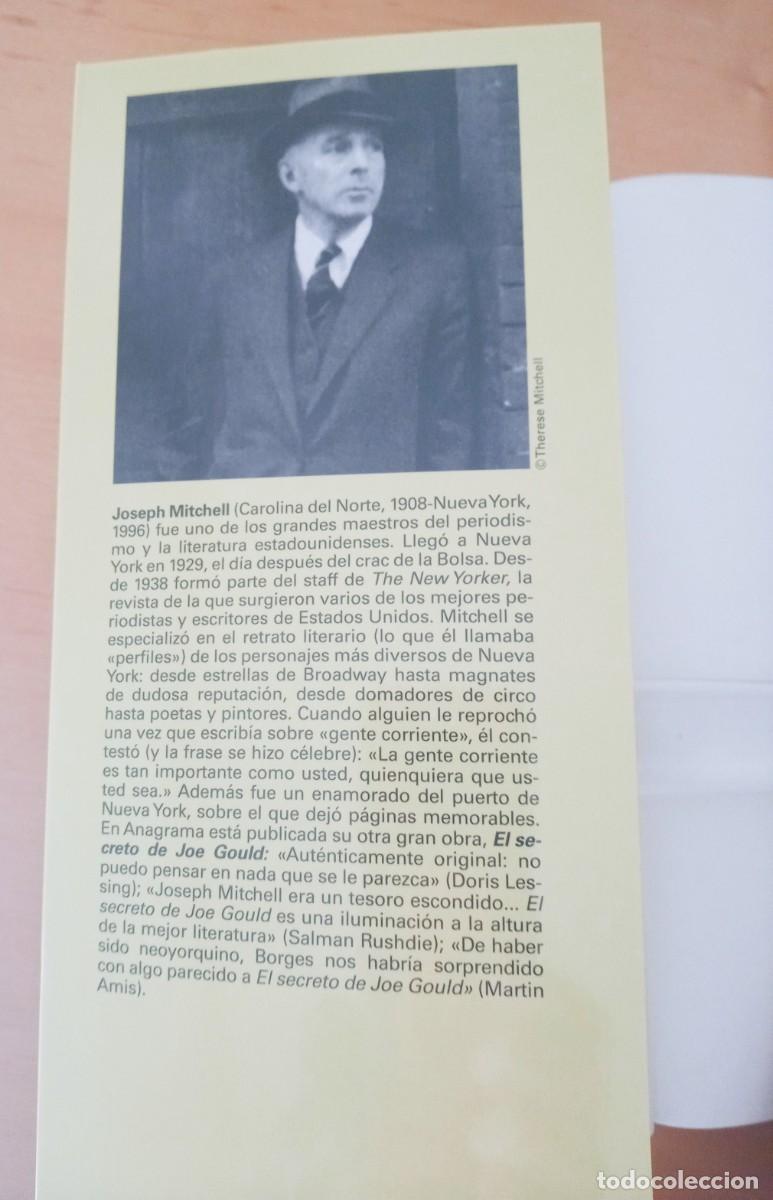Libros de segunda mano: JOSEPH MITCHELL EL FONDO DEL PUERTO - Foto 4