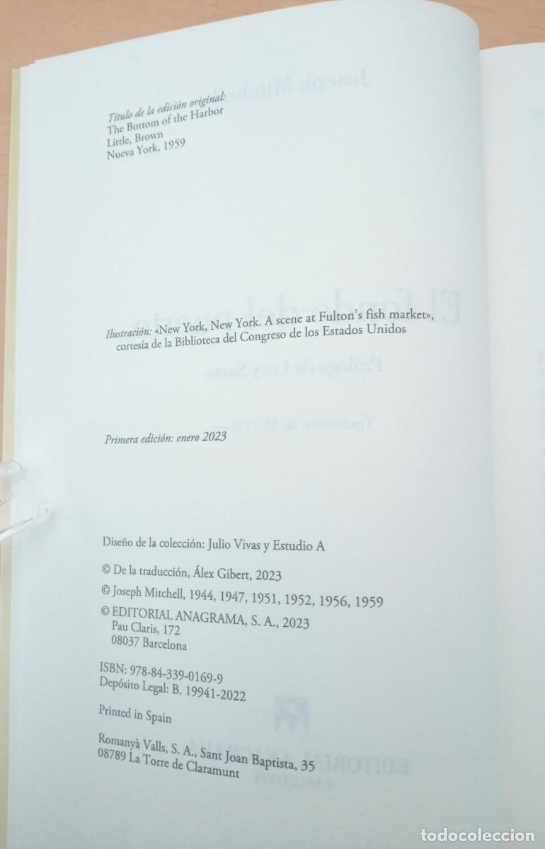 Libros de segunda mano: JOSEPH MITCHELL EL FONDO DEL PUERTO - Foto 6