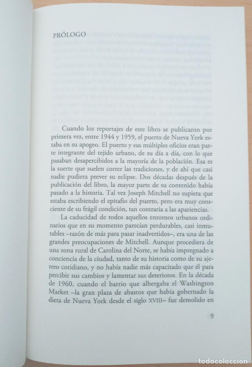 Libros de segunda mano: JOSEPH MITCHELL EL FONDO DEL PUERTO - Foto 7