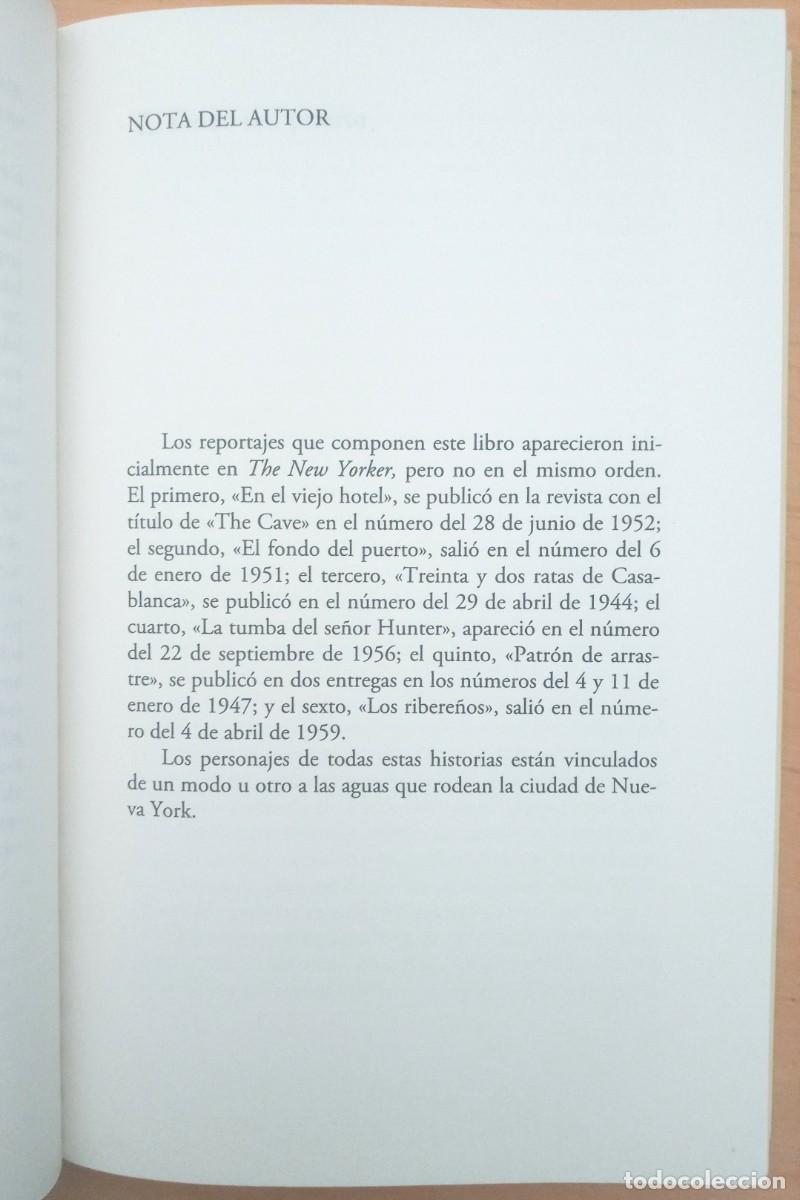 Libros de segunda mano: JOSEPH MITCHELL EL FONDO DEL PUERTO - Foto 8