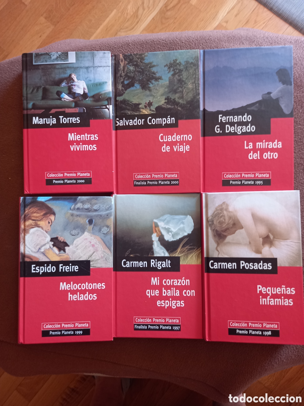 6 libros premio Planeta