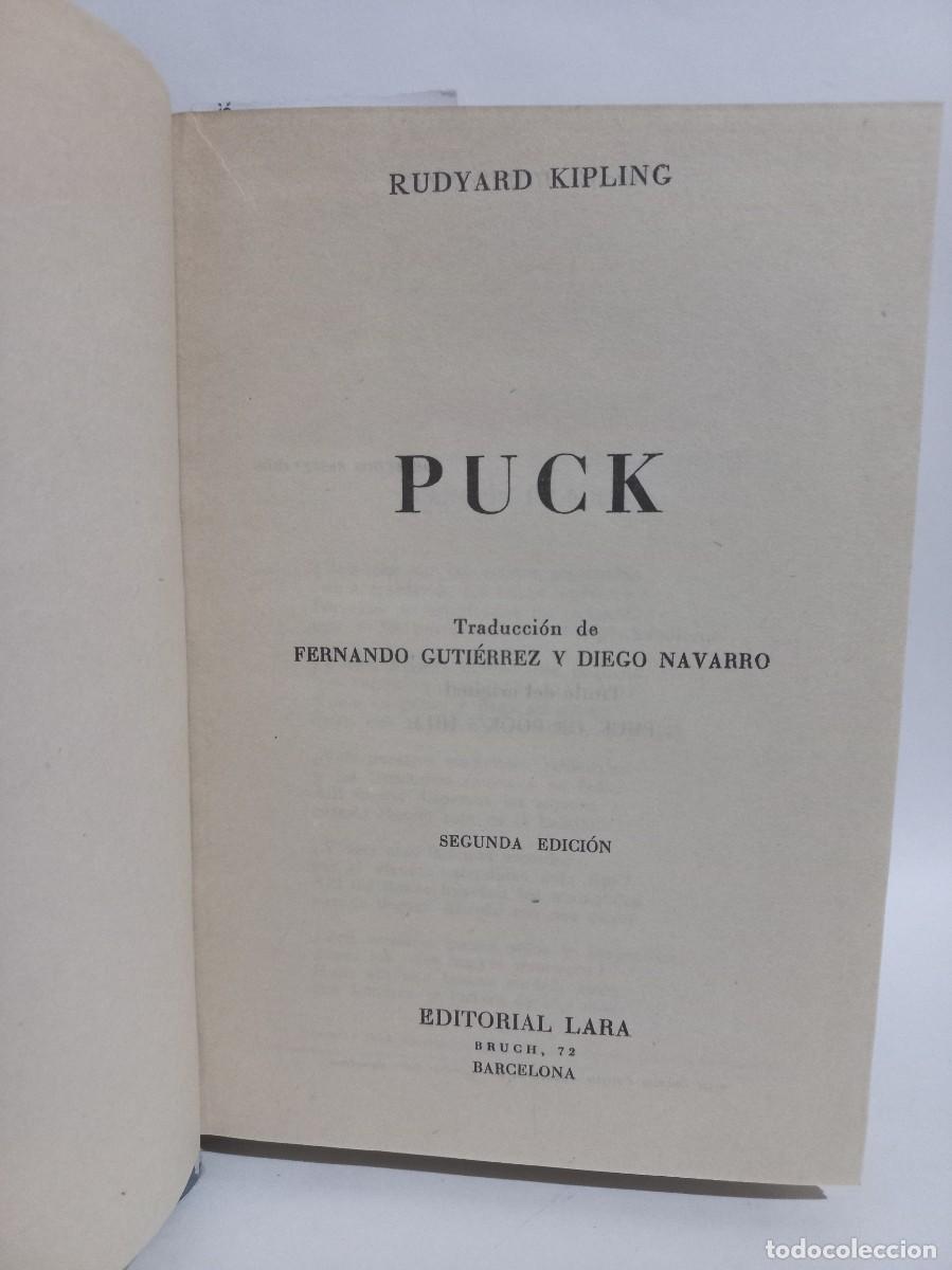 Libros de segunda mano: Rudyard Kipling - Puck - Foto 2