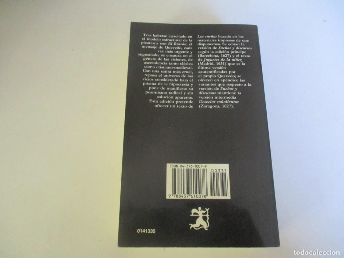 Libros de segunda mano: FRANCISCO DE QUEVEDO Los sue&ntilde;os W22306 - Foto 2