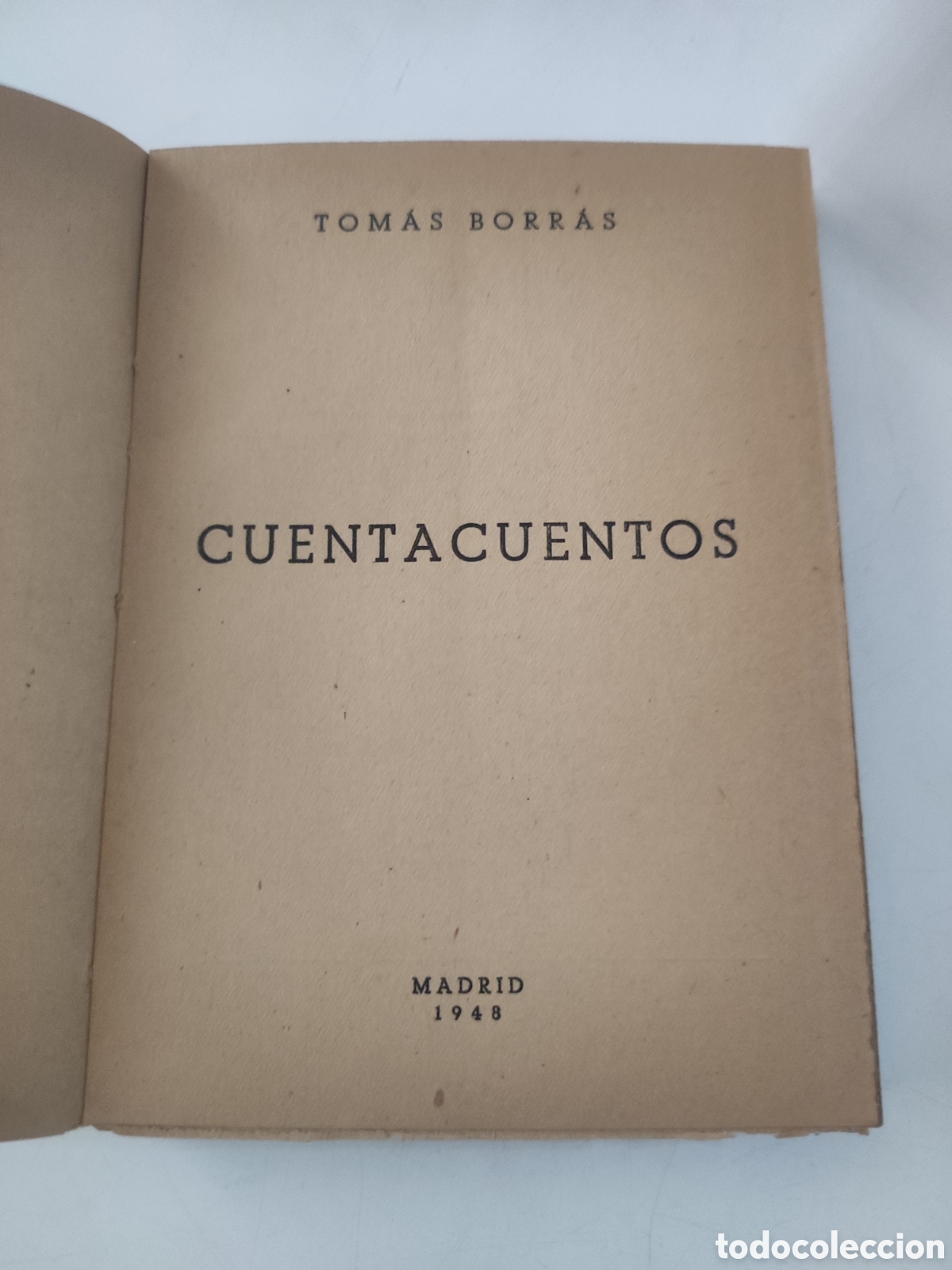 Libros de segunda mano: CUENTACUENTOS - Tomas Borras - Foto 3