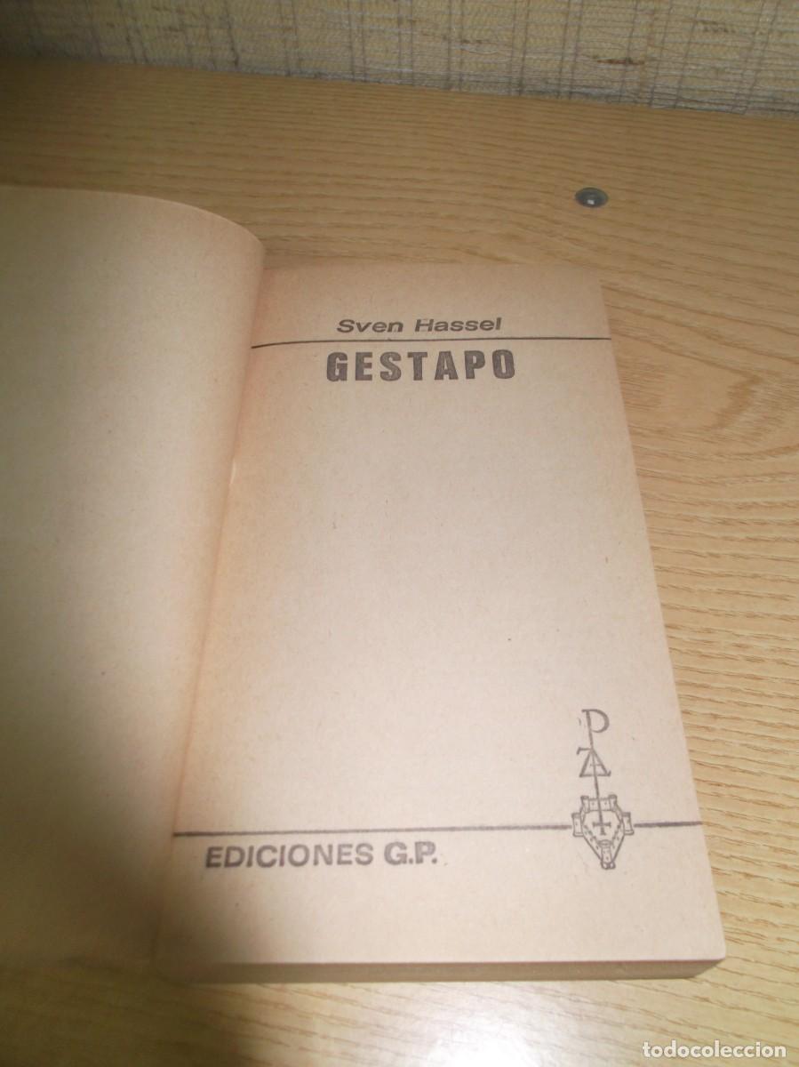 Libros de segunda mano: Gestapo de Sven Hassel.Ediciones GP 1972 - Foto 1