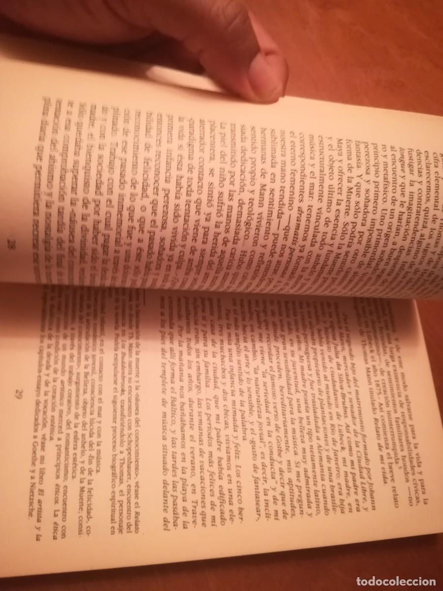 Libros de segunda mano: THOMAS MANN/GOETHE / EUGENIO TRIAS / EVA 021 / - Foto 5