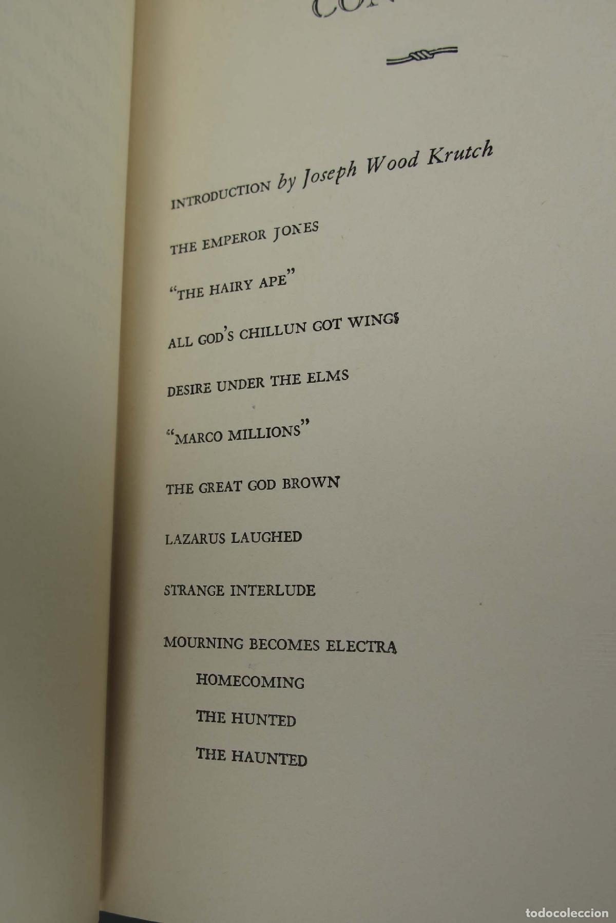 Libros de segunda mano: Nine Plays By Eugene O&acute;Neill. 1954 - Foto 2