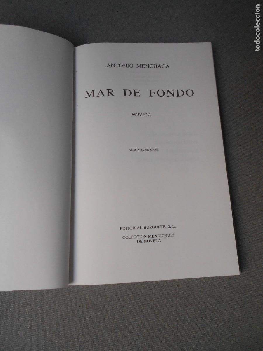 Libros de segunda mano: MAR DE FONDO - Foto 3
