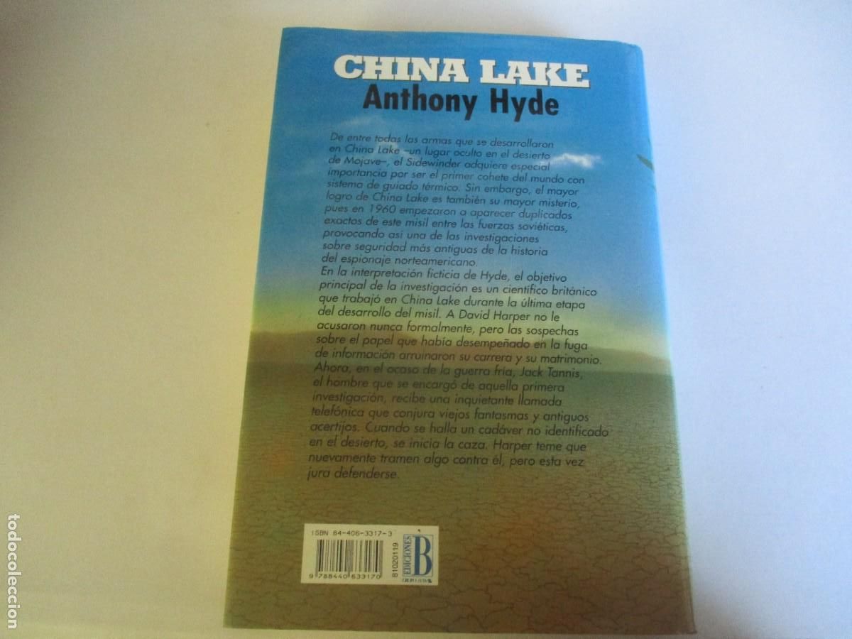 Libros de segunda mano: ANTHONY HYDE China Lake W22387 - Foto 2