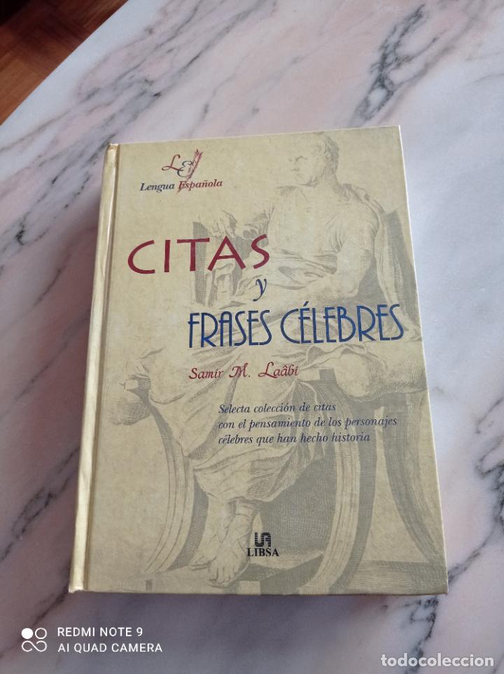 Libros de segunda mano: Citas y frases celebres - Foto 1