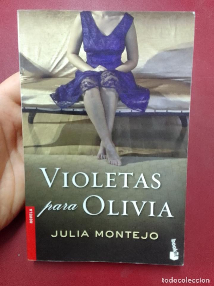 Libros de segunda mano: Julia Montejo: Violetas para Olivia (Booket. 2012) - Foto 1