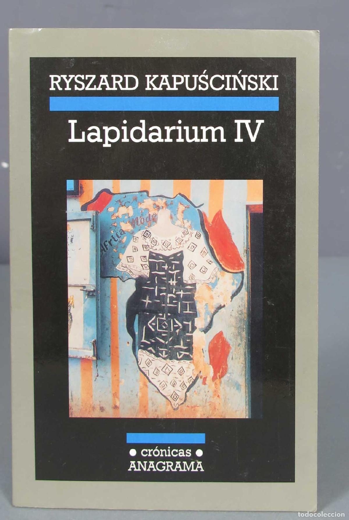 Libros de segunda mano: Lapidarium IV. Ryszard Kapuscinski - Foto 1