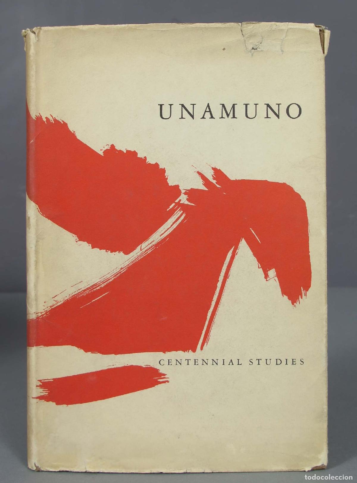 Libros de segunda mano: UNAMUNO: Centennial Studies - Foto 1