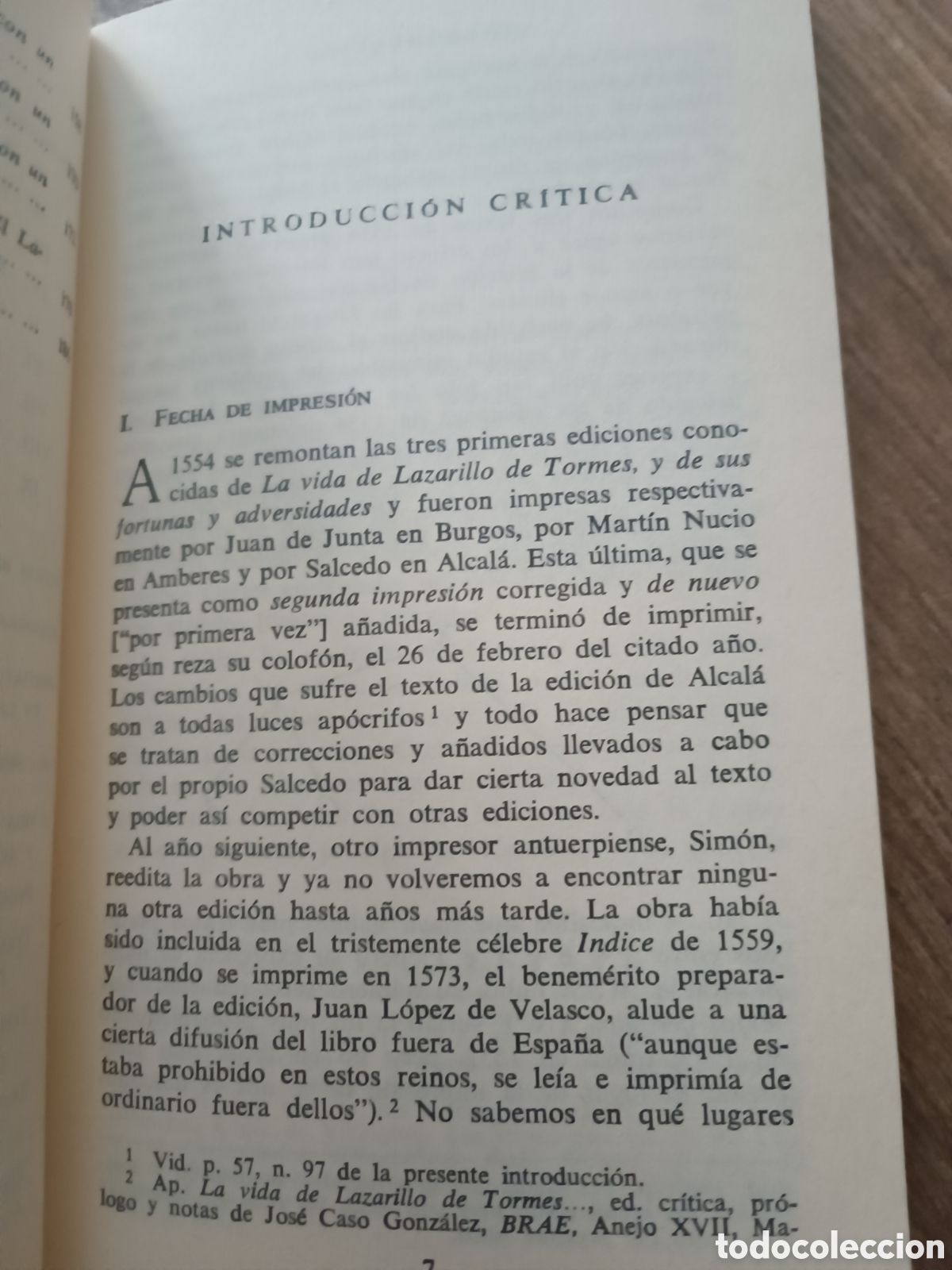 Libros de segunda mano: LA VIDA DEL LAZARILLO DE TORMES - AN&Oacute;NIMO - Foto 4