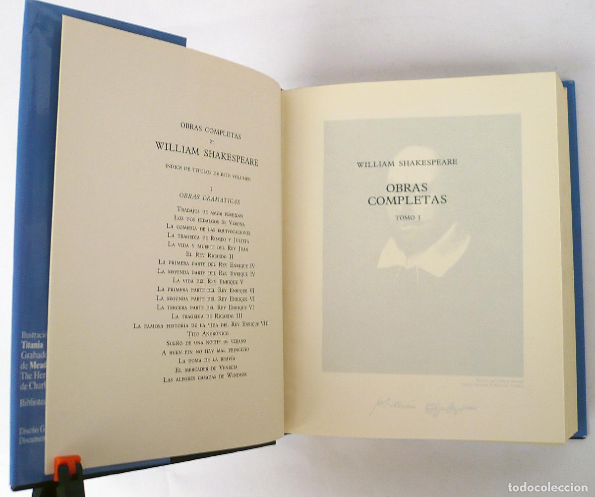 Libros de segunda mano: William Shakespeare obras completas - Foto 3