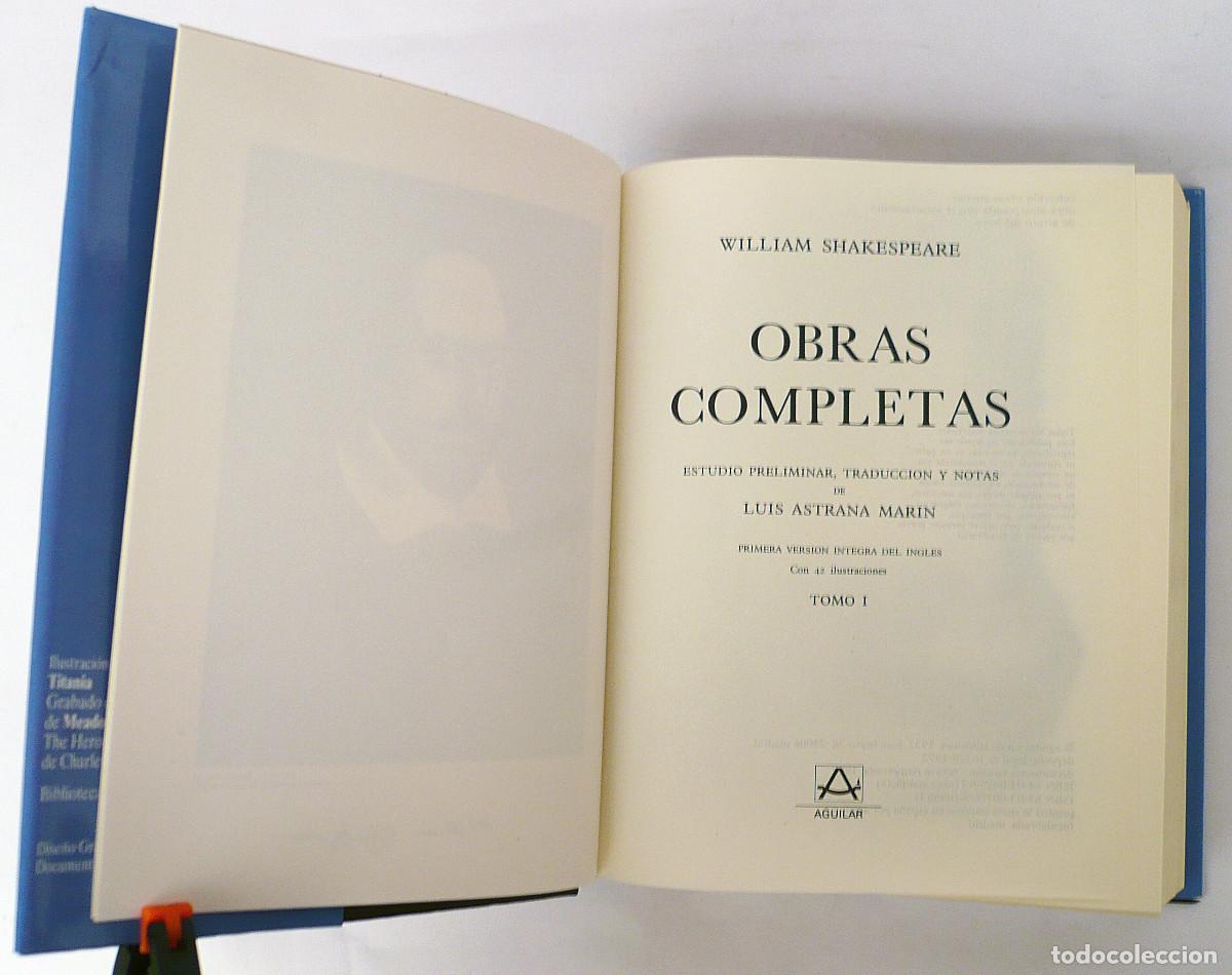 Libros de segunda mano: William Shakespeare obras completas - Foto 4