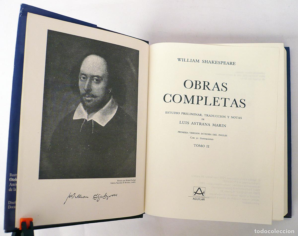 Libros de segunda mano: William Shakespeare obras completas - Foto 7
