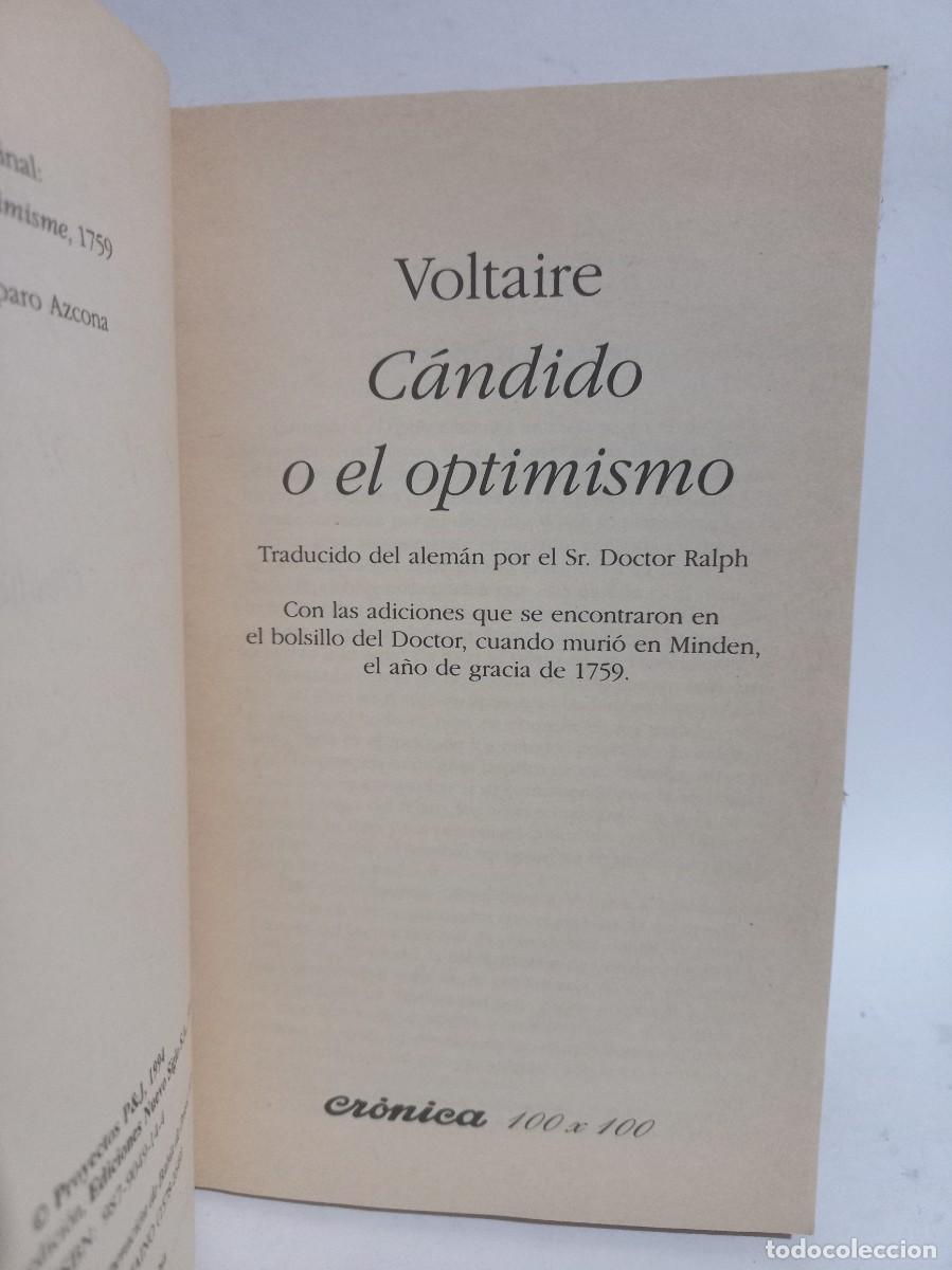 Libros de segunda mano: Voltaire - C&aacute;ndido - 1994 - Foto 2