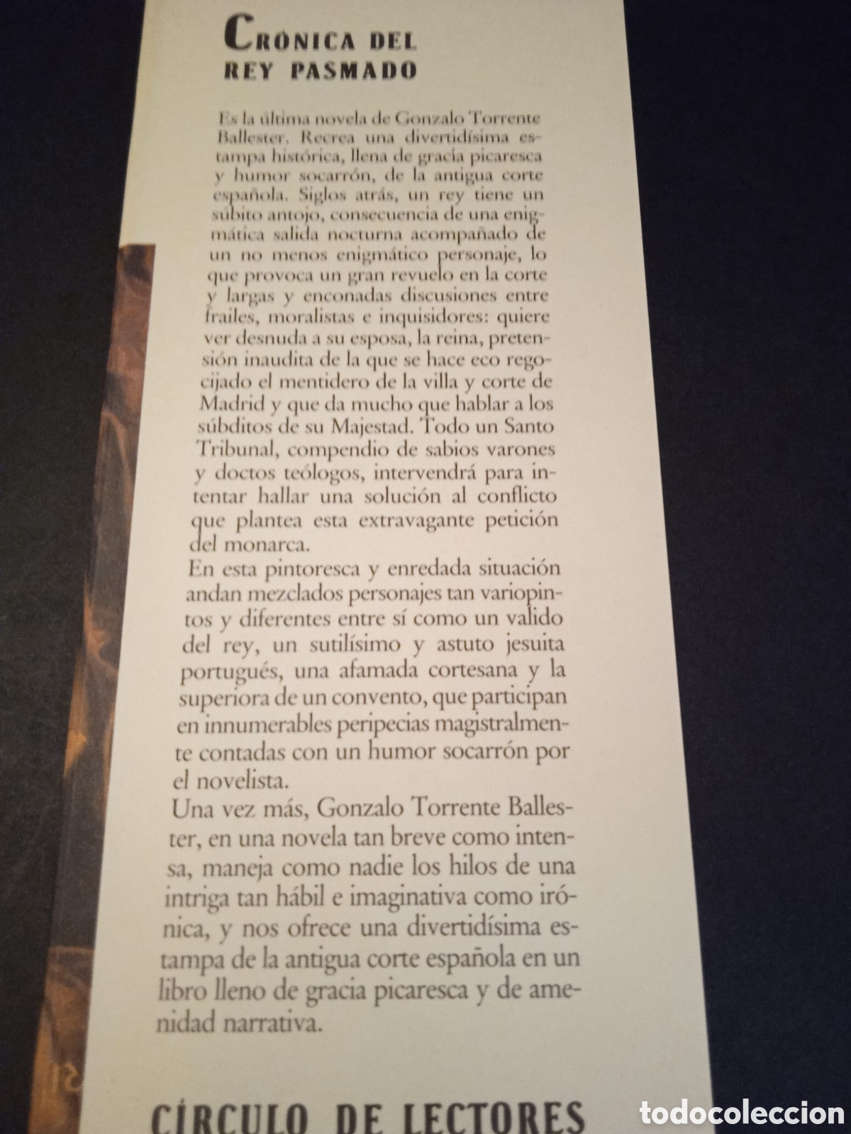 Libros de segunda mano: Cr&oacute;nica del rey pasmado - Foto 3