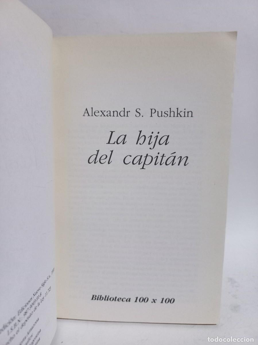 Libros de segunda mano: Alexander Pushkin - La Hija del Capit&aacute;n - 1995 - Foto 2