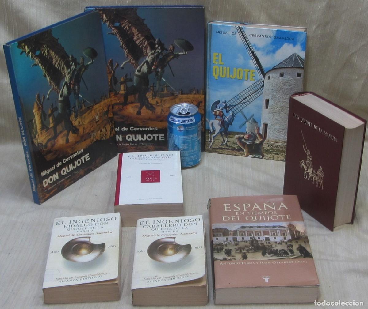 Libros de segunda mano: 10 LIBROS DON QUIJOTE DE LA MANCHA. - Foto 1