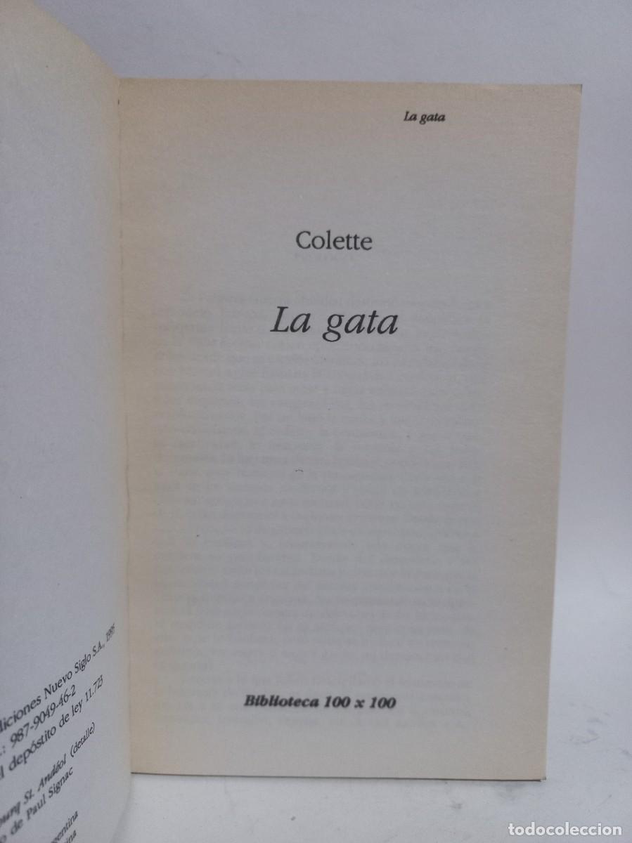 Libros de segunda mano: Colette - La Gata - 1995 - Foto 2
