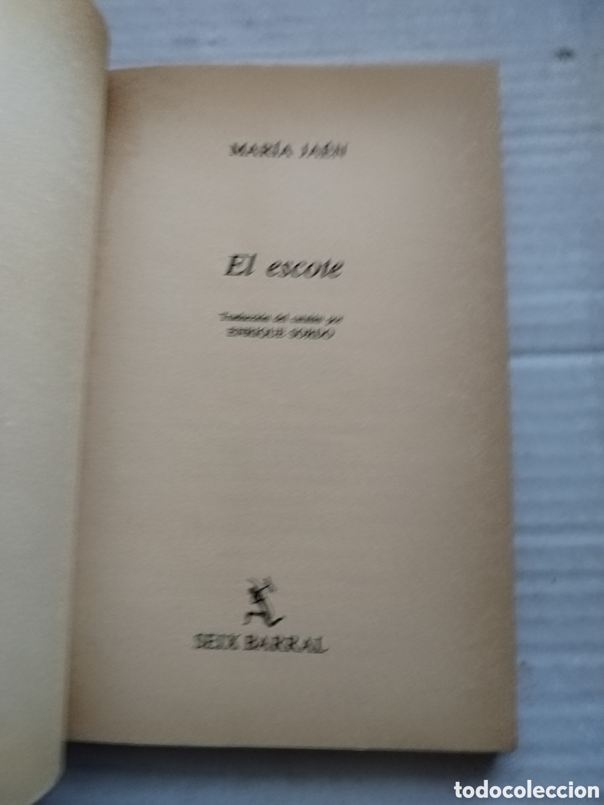 Libros de segunda mano: EL ESCOTE/MARIA JAEN - Foto 3