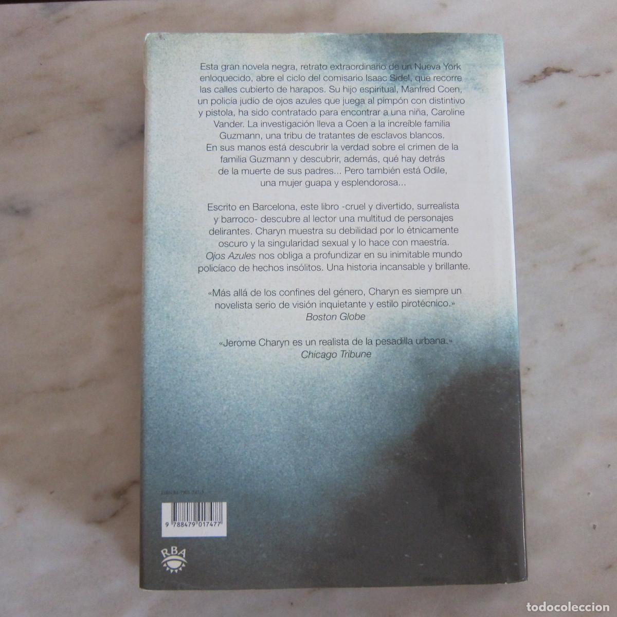 Libros de segunda mano: OJOS AZULES - JEROME CHARYN (RBA) NOVELA - Foto 2
