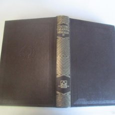 Libros de segunda mano: GIACOMO CASANOVA MEMORIAS TOMO IV W22612