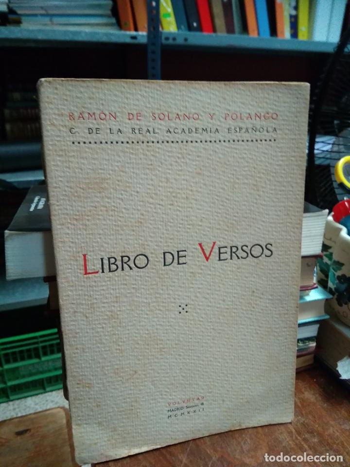 Libros de segunda mano: Libro de Versos. L.31187 - Foto 1