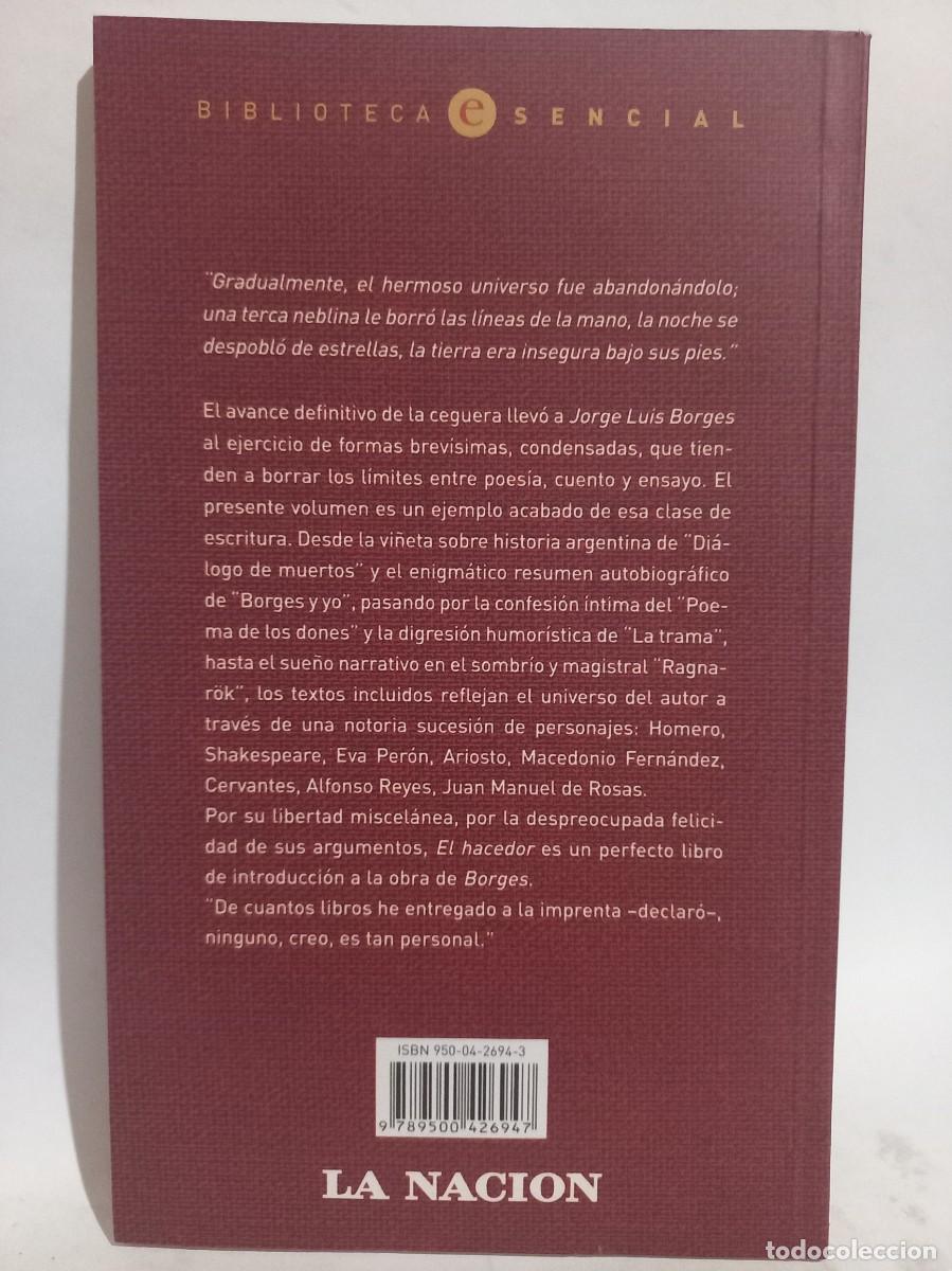 Libros de segunda mano: Jorge Luis Borges - El Hacedor - 2005 - Foto 3