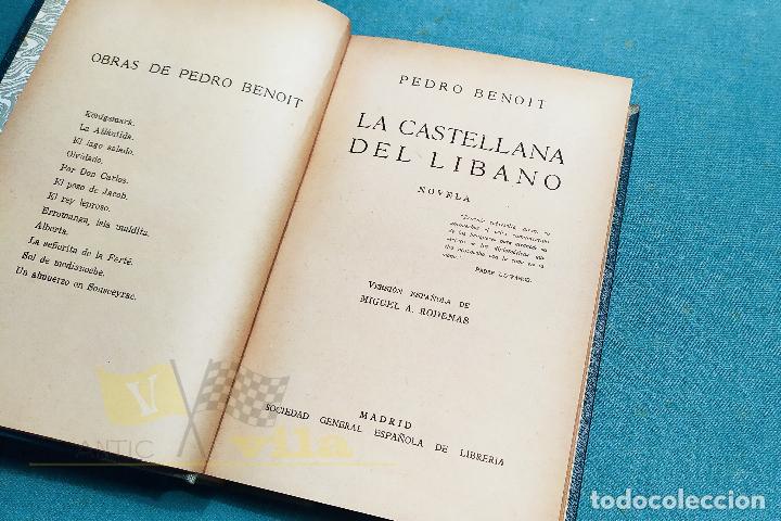 Libros de segunda mano: La Castellana del Libano - Pierre Benoit - Foto 3