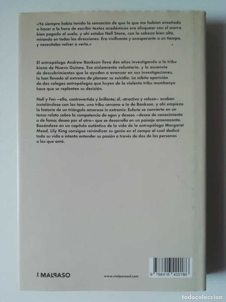 Libros de segunda mano: EUFORIA - LILY KING - ED. MALPASO 2016 - Foto 2